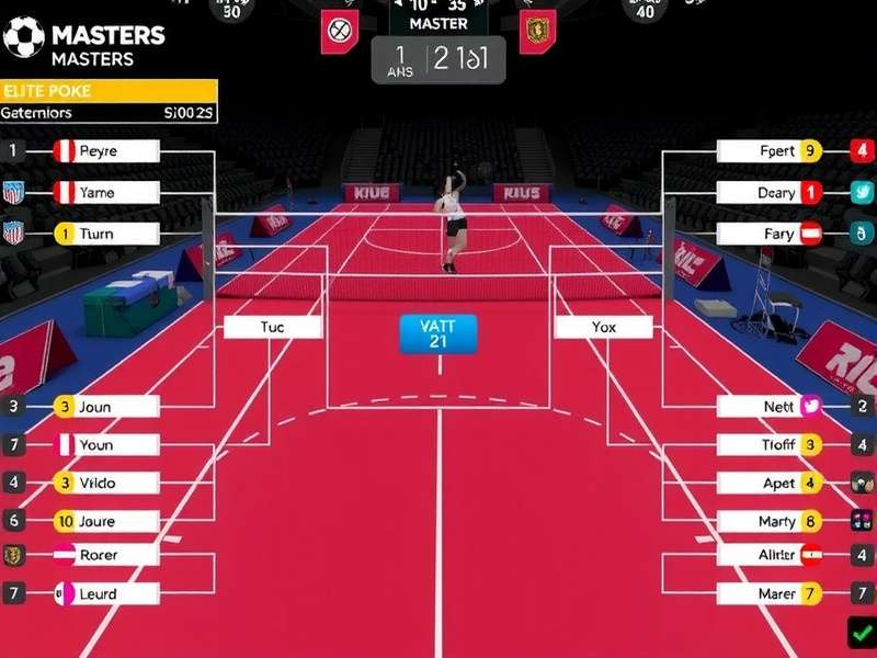 Elite Spiker Net Masters tournament bracket